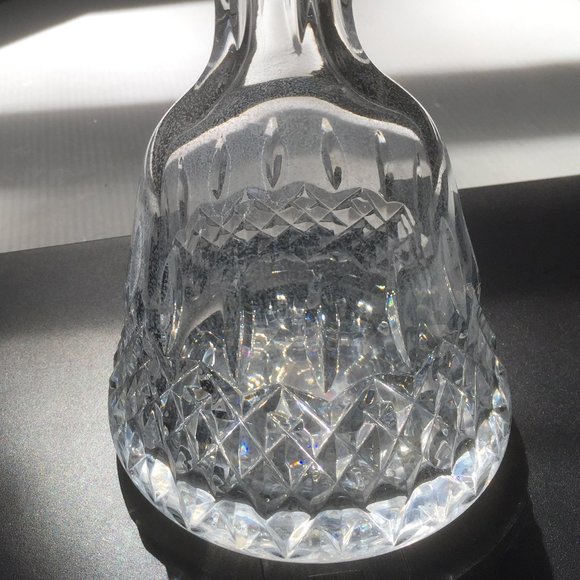 𝐕𝐈𝐍𝐓𝐀𝐆𝐄 Crystal DECANTER ☘️ 12.5" Tall - Picture 3 of 9